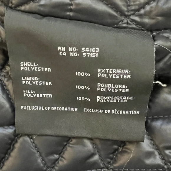 Marc New York Black Button Up/Zippered Hooded Utility Jacket Size Small - Picture 7 of 8